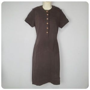 Diane Von Furstenberg brown dress size 8